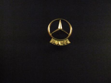Mercedes-Benz (IAA Auto tentoonstelling 1999) logo goudkleurig